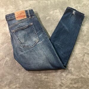 Lucky Brand Sienna Slim Boyfriend Candiani Milan Denim Fabrics size 2/26